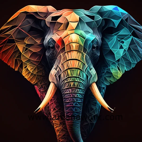 Elephent - Horizontal (in/cm)